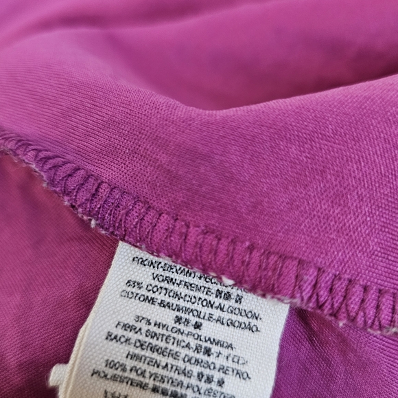 Free People Missed Connections Fit and Flare Mini Dress Fuchsia Crochet Lace 8 - Picture 7 of 7